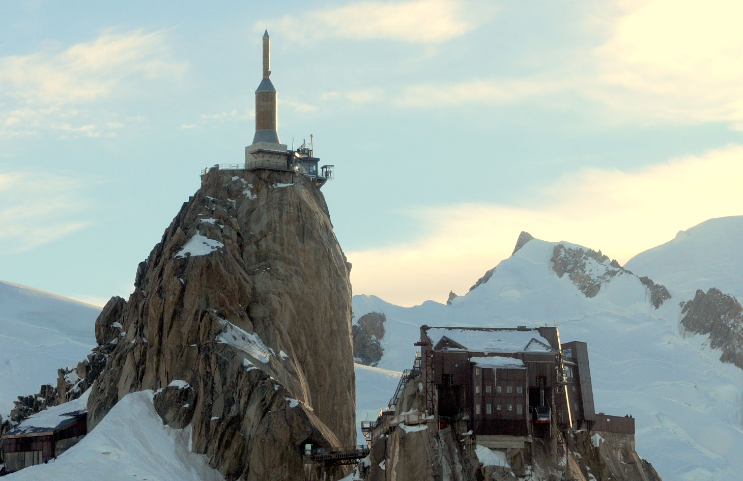 Pas dans le vide à  l'Aiguille du Midi, Chamonix (FR)