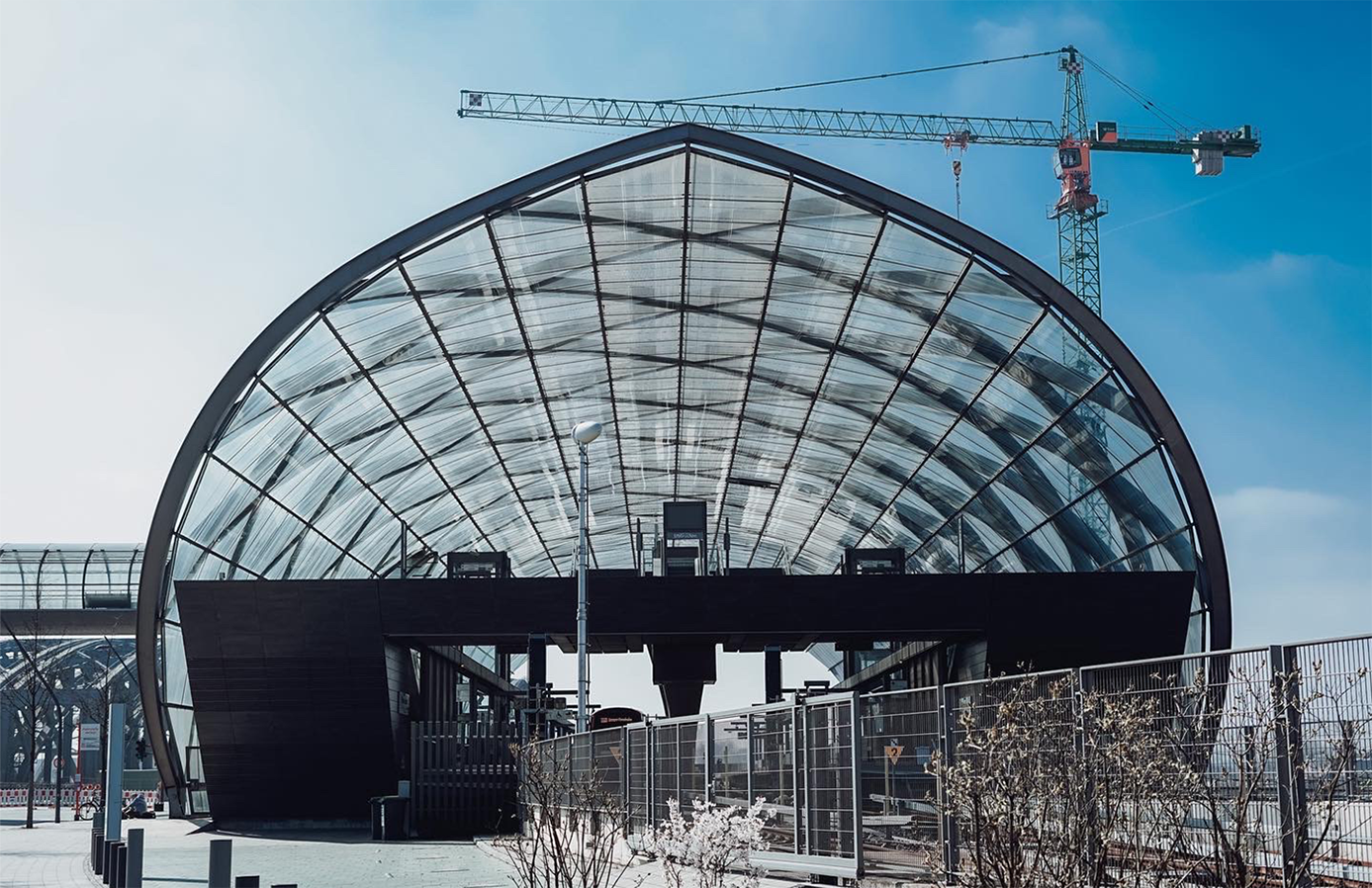 S-Bahn-Station Elbbrücken, Hamburg (DE)